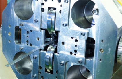 Prototype production line for precise steel profiles