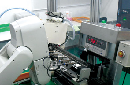 Automated axial runout inspection equipment