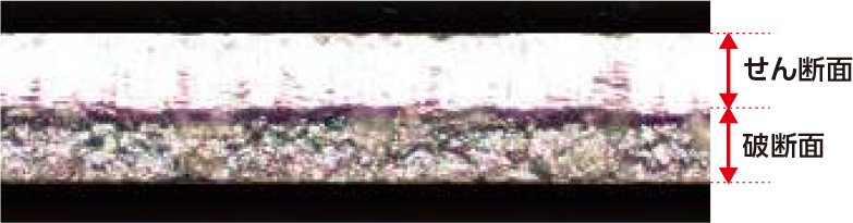 切断面状態